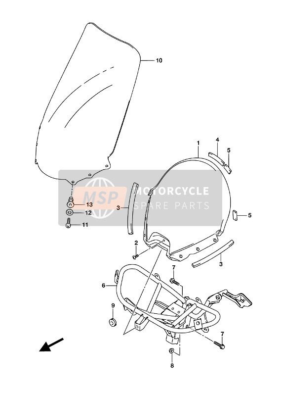 Parabrezza (UH125A P19)